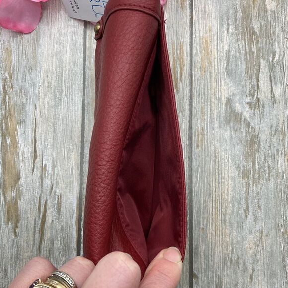 Women's Farrah Vinyl Wallet Bag Purse - Picture 5 of 5